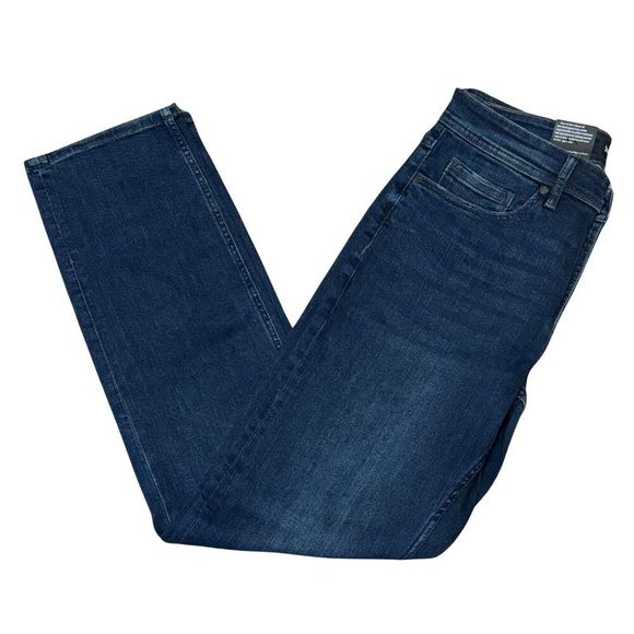 BLANK NYC Mens Stanton Straight Leg Dark Wash Jeans Stretch Denim NWT 32 x 32 - Picture 3 of 9